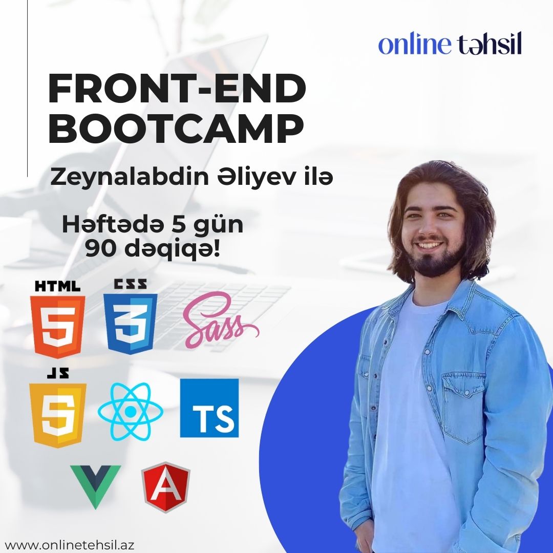 Zeynalabdin Əliyev ilə Front-end Bootcamp